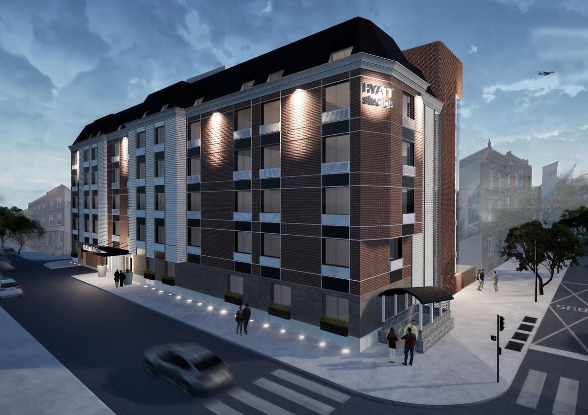 Hyatt Studios Hotel 105 rooms South Broad Street Philadelphia