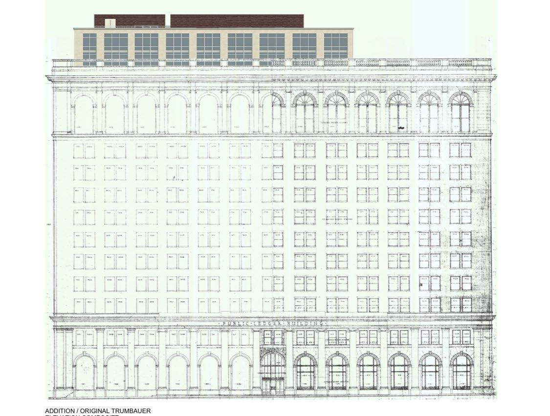 Public Ledger Building Philadelphia adaptive reuse apartments